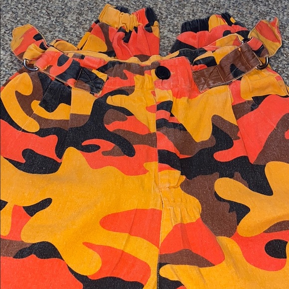 Orange camo pants - Picture 4 of 6